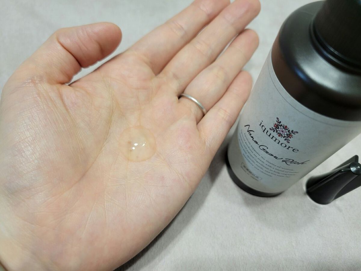 ナノグロウリッチ/iqumore/頭皮ローションを使ったクチコミ（3枚目）