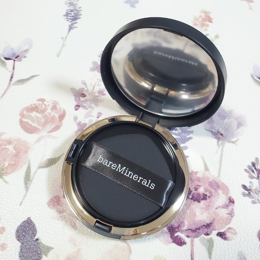 オリジナル ピュア セラム カバーアップ クッション/bareMinerals/クッションファンデーションを使ったクチコミ(4枚目)