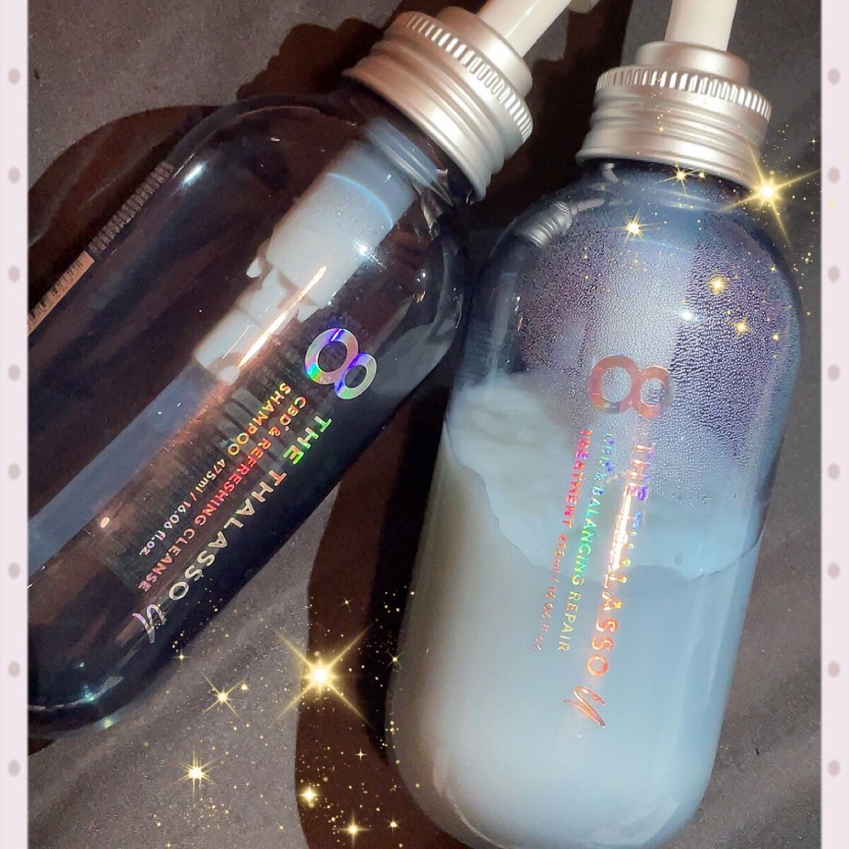 エイトザタラソ ユー CBD&リフレッシング クレンズ 美容液シャンプー/CBD&バランシング ダメージリペア 美容液ヘアトリートメント/エイトザタラソ/市販シャンプーを使ったクチコミ(1枚目)