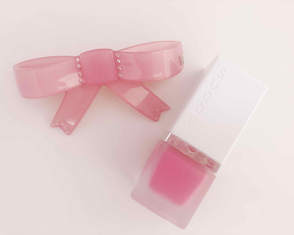 シマー リクイド ブラッシュ/SUQQU/リキッドチークを使ったクチコミ（1枚目）