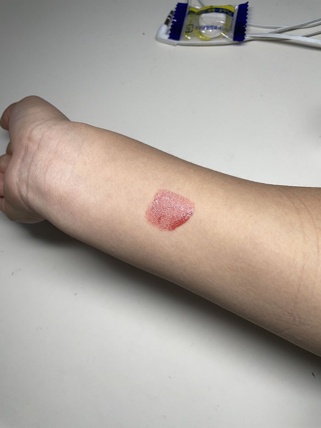 ジューシーラスティングティント/rom&nd/リップティントを使ったクチコミ（3枚目）