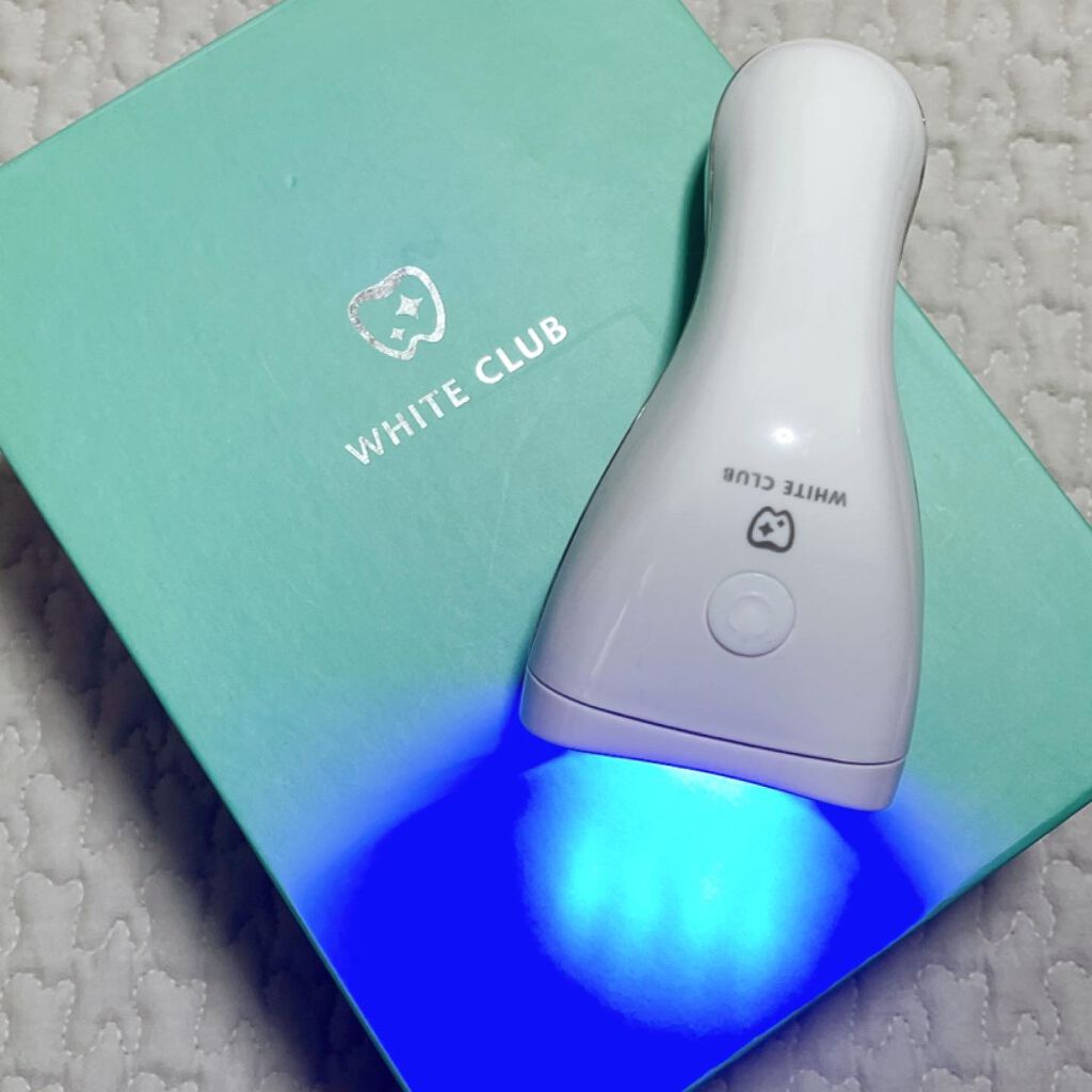 WHITECLUBハンディライト/WHITE CLUB/その他オーラルケアを使ったクチコミ（3枚目）