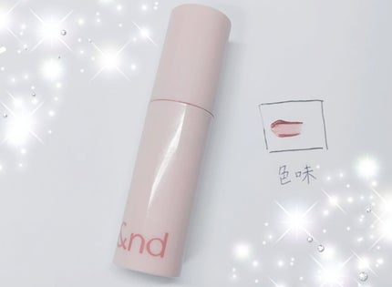 アンドバイロムアンド グラッシーボムティント/&nd by rom&nd/リップティントを使ったクチコミ(1枚目)