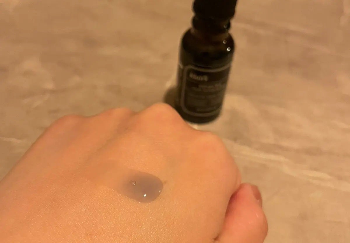 ミッドナイトブルーユースアクティベーティングドロップ(20ml)/Klairs/美容液を使ったクチコミ(2枚目)