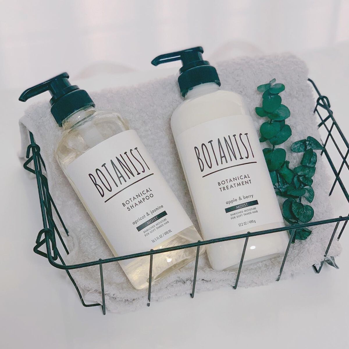 ボタニカルシャンプー/トリートメント(モイスト) /BOTANIST/シャンプー・コンディショナーを使ったクチコミ(1枚目)