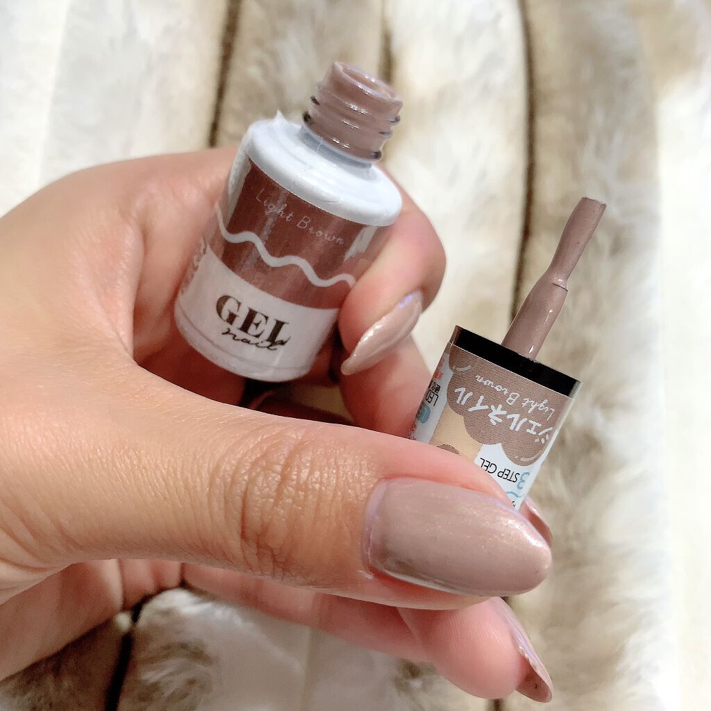 BRG ジェルネイル/DAISO/ジェルネイルを使ったクチコミ（2枚目）