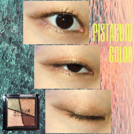 UR GLAM VELVET EYE COLOR PALETTE/U R GLAM/アイシャドウパレットを使ったクチコミ(1枚目)