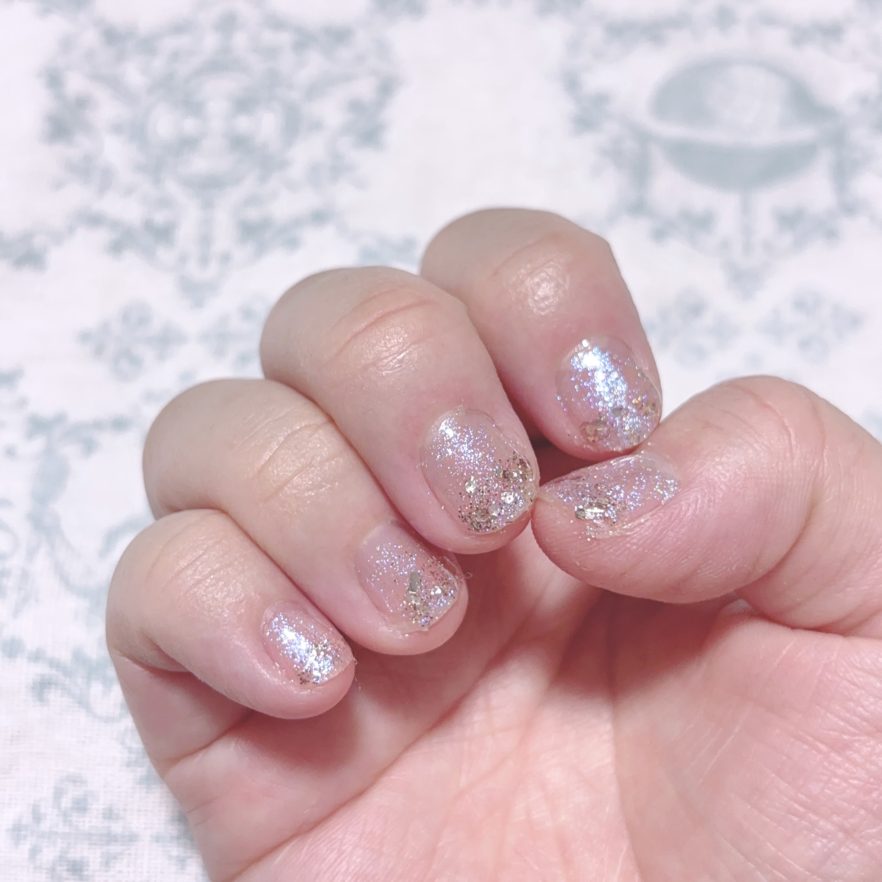 ジェルネイル（ライト対応）/セリア/ジェルネイルを使ったクチコミ（1枚目）