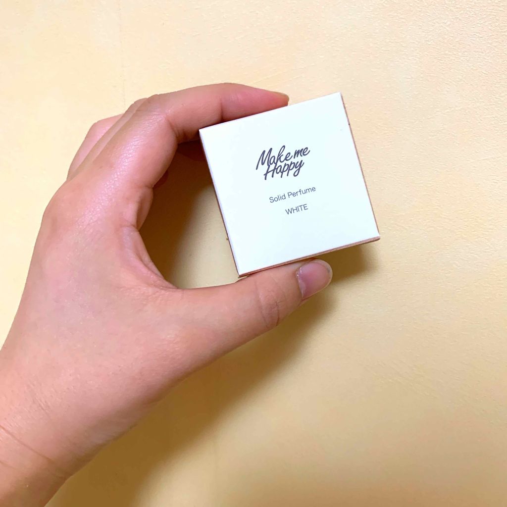 メイクミーハッピー ソリッドパフューム WHITE/キャンメイク/練り香水を使ったクチコミ（2枚目）