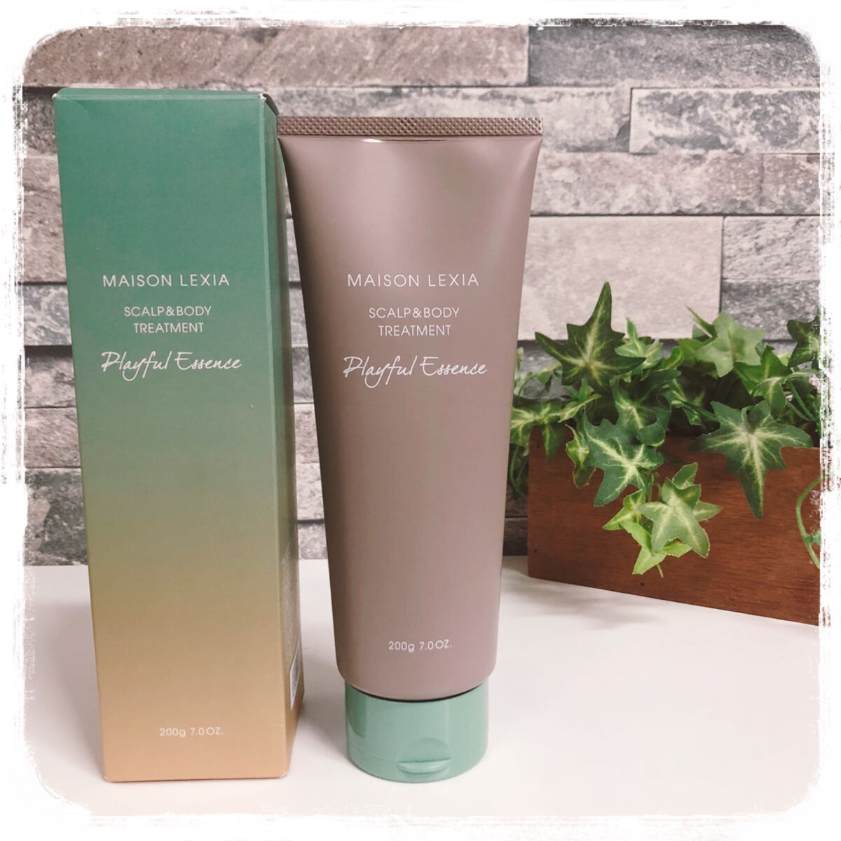 スカルプ＆ボディトリートメント プレイフルエッセンス/MAISON LEXIA/頭皮トリートメントを使ったクチコミ（1枚目）
