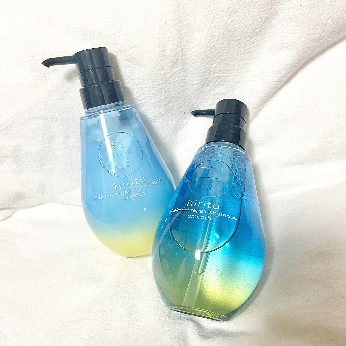 バランスリペア シャンプー/ヘアトリートメント スムース/hiritu/市販シャンプーを使ったクチコミ（1枚目）