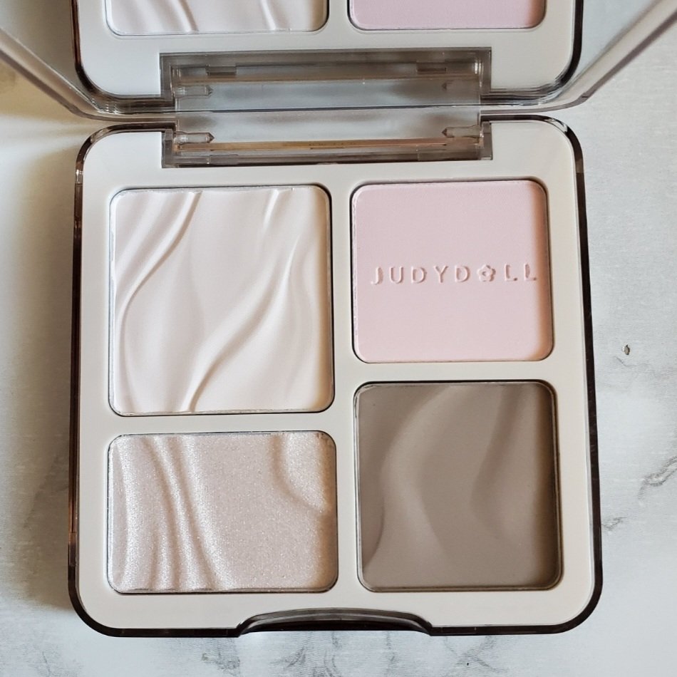 JUDYDOLL メリハリマスターパレット/JUDYDOLL/パウダーハイライトを使ったクチコミ（2枚目）