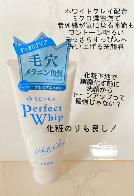 パーフェクトホワイトクレイ/SENKA(専科)/洗顔フォームを使ったクチコミ(2枚目)