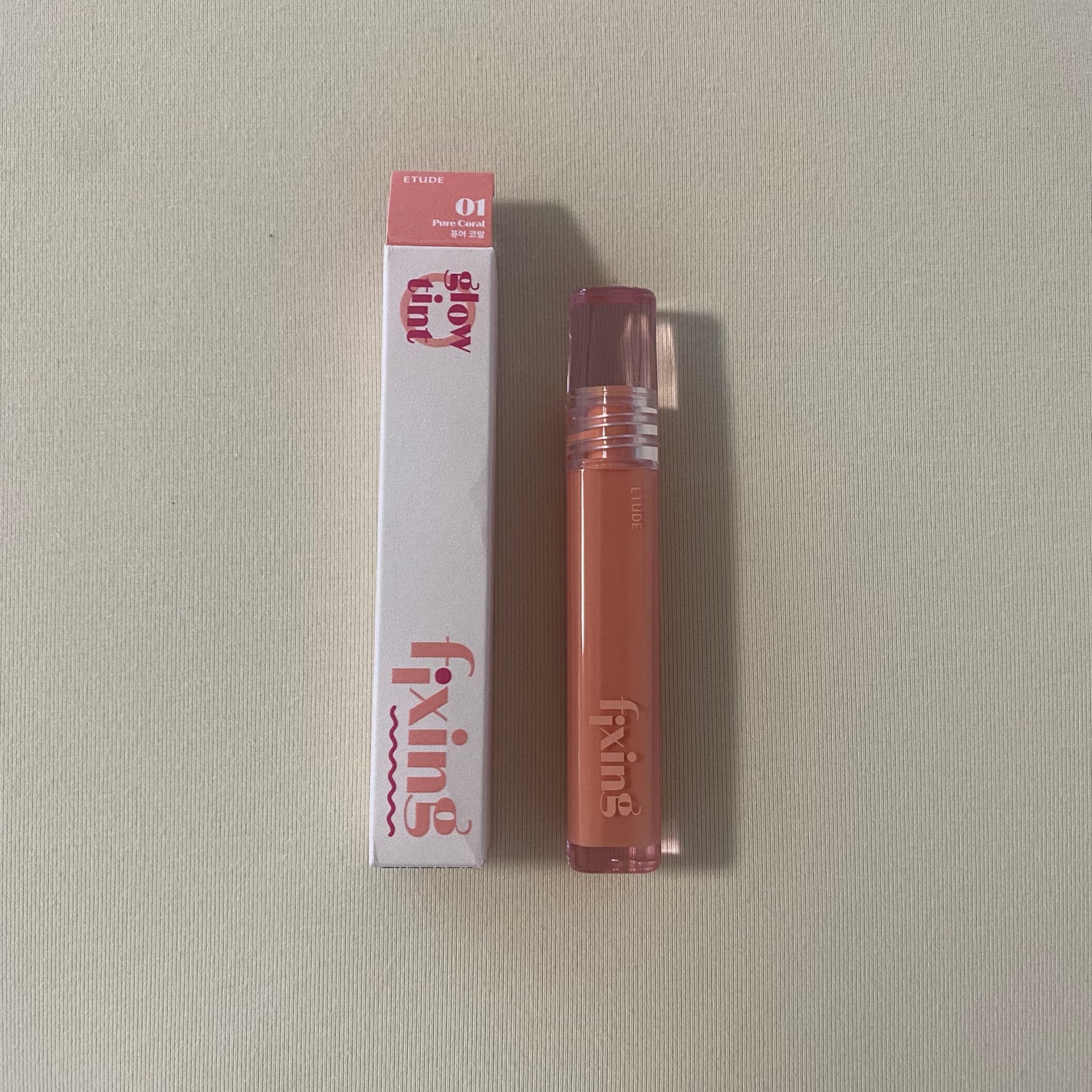 グロウ フィクシングティント/ETUDE/リップティントを使ったクチコミ(1枚目)