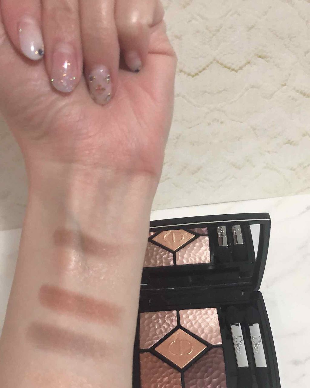 サンク クルール 786 テラ/Dior/アイシャドウパレットを使ったクチコミ（2枚目）