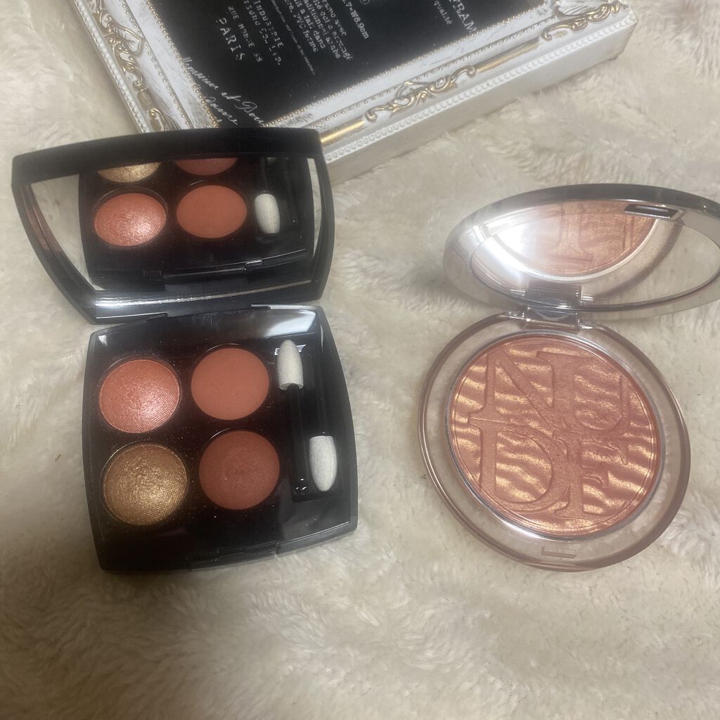 ディオールスキン ミネラル ヌード ルミナイザー パウダー ＜サマー デューン＞ 002 ピーチ デューン（生産終了）/Dior/プレストパウダーを使ったクチコミ（1枚目）