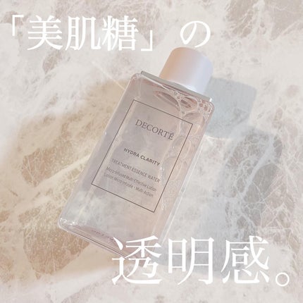 イドラクラリティ 薬用 トリートメント エッセンス ウォーター/DECORTÉ/化粧水を使ったクチコミ(1枚目)