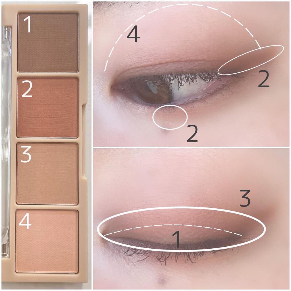 ムードイットパレット 03  Mute it/lilybyred/マルチパレットを使ったクチコミ（3枚目）