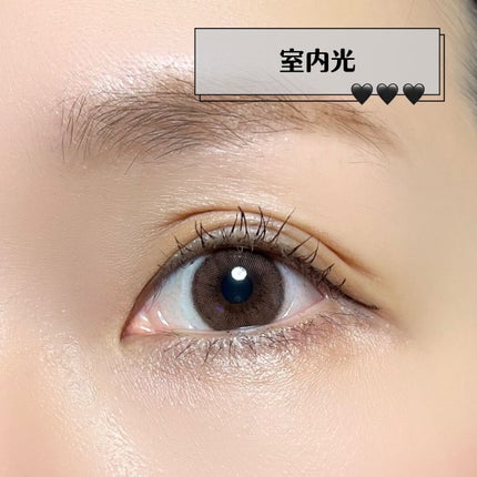 Lumie U 1day アーモンドブラウン/Lumie U/ワンデー(1DAY)カラコンを使ったクチコミ(2枚目)