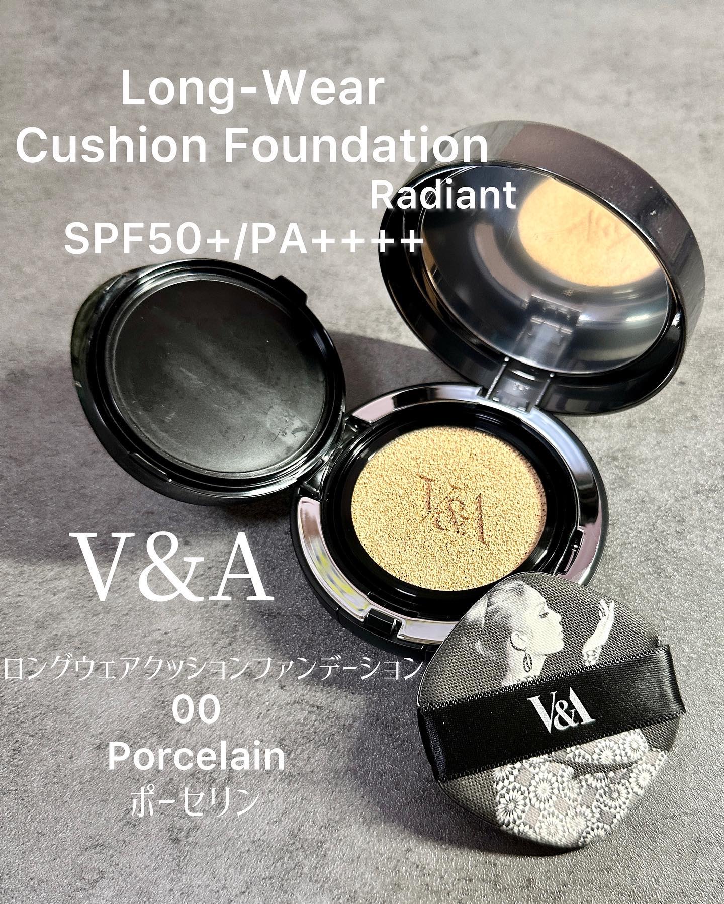 ロングウェアクッションファンデーション/V&Aビューティー/クッションファンデーションを使ったクチコミ（2枚目）