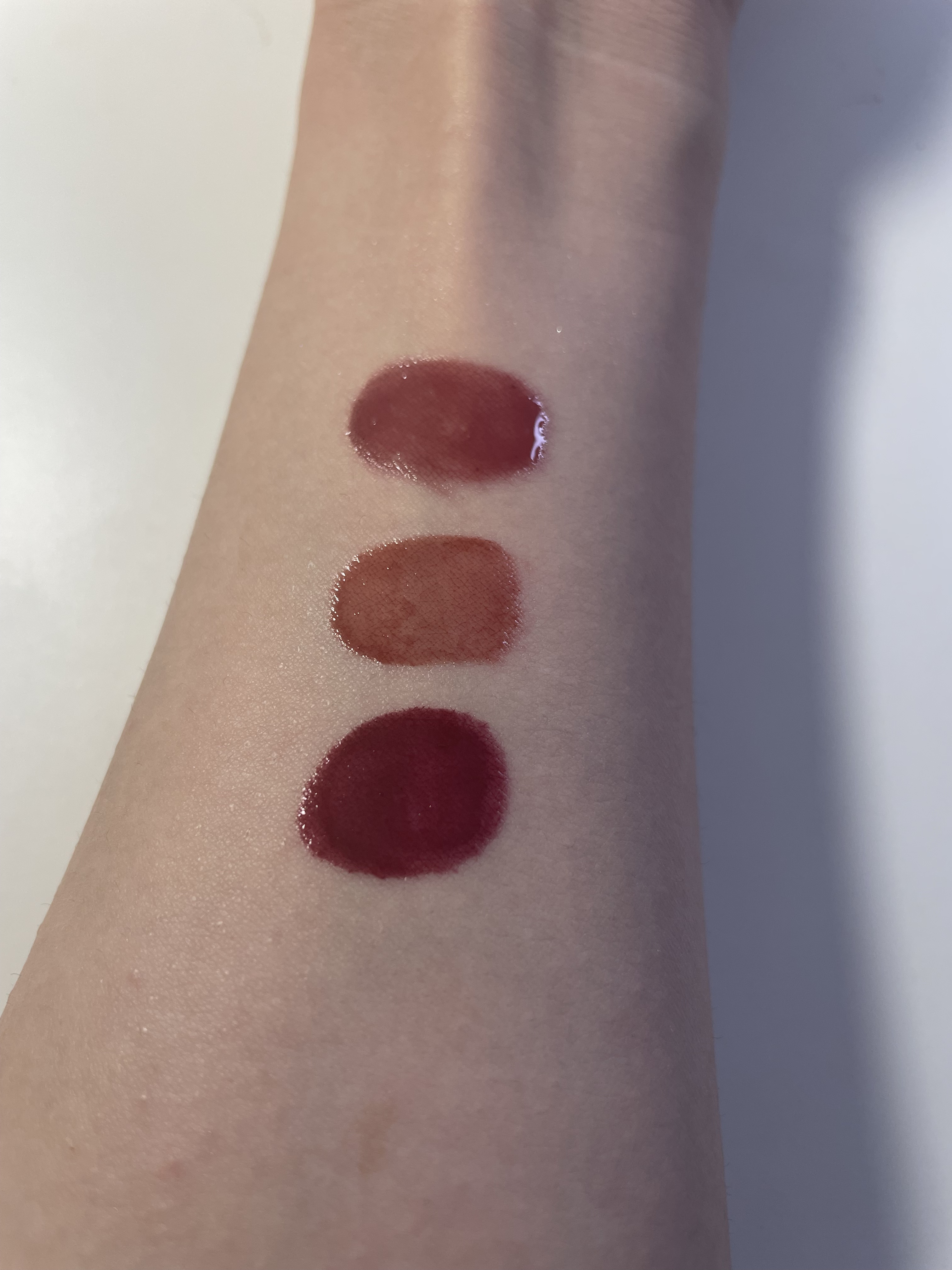 ジューシーラスティングティント/rom&nd/リップティントを使ったクチコミ（3枚目）