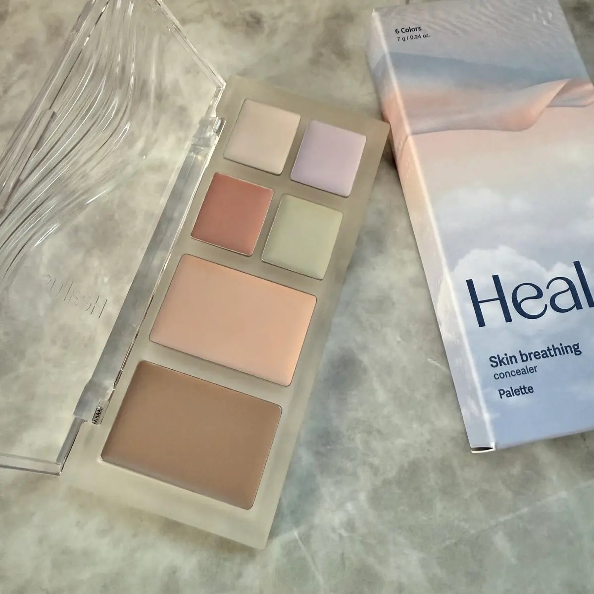 ブリージングコンシーラーパレット/Healus/パレットコンシーラーを使ったクチコミ（1枚目）