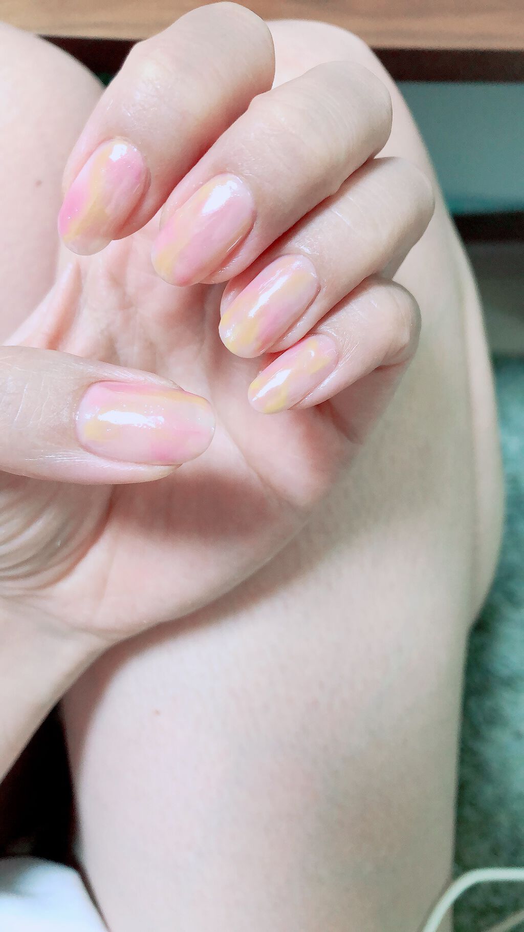 ジェルネイル（ライト対応）/セリア/ジェルネイルを使ったクチコミ（1枚目）