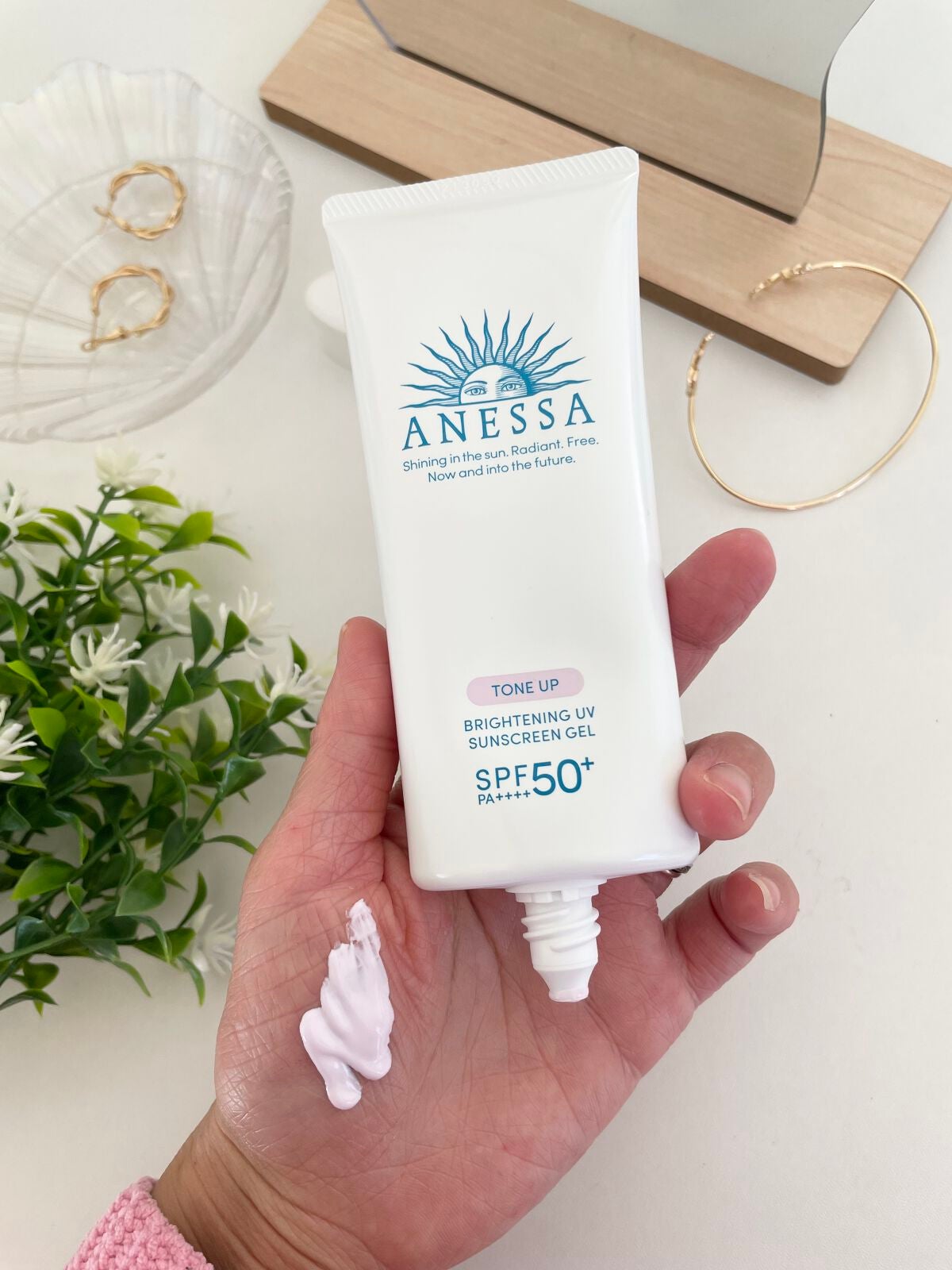 ブライトニングUV ジェル N/アネッサ/化粧下地を使ったクチコミ(3枚目)