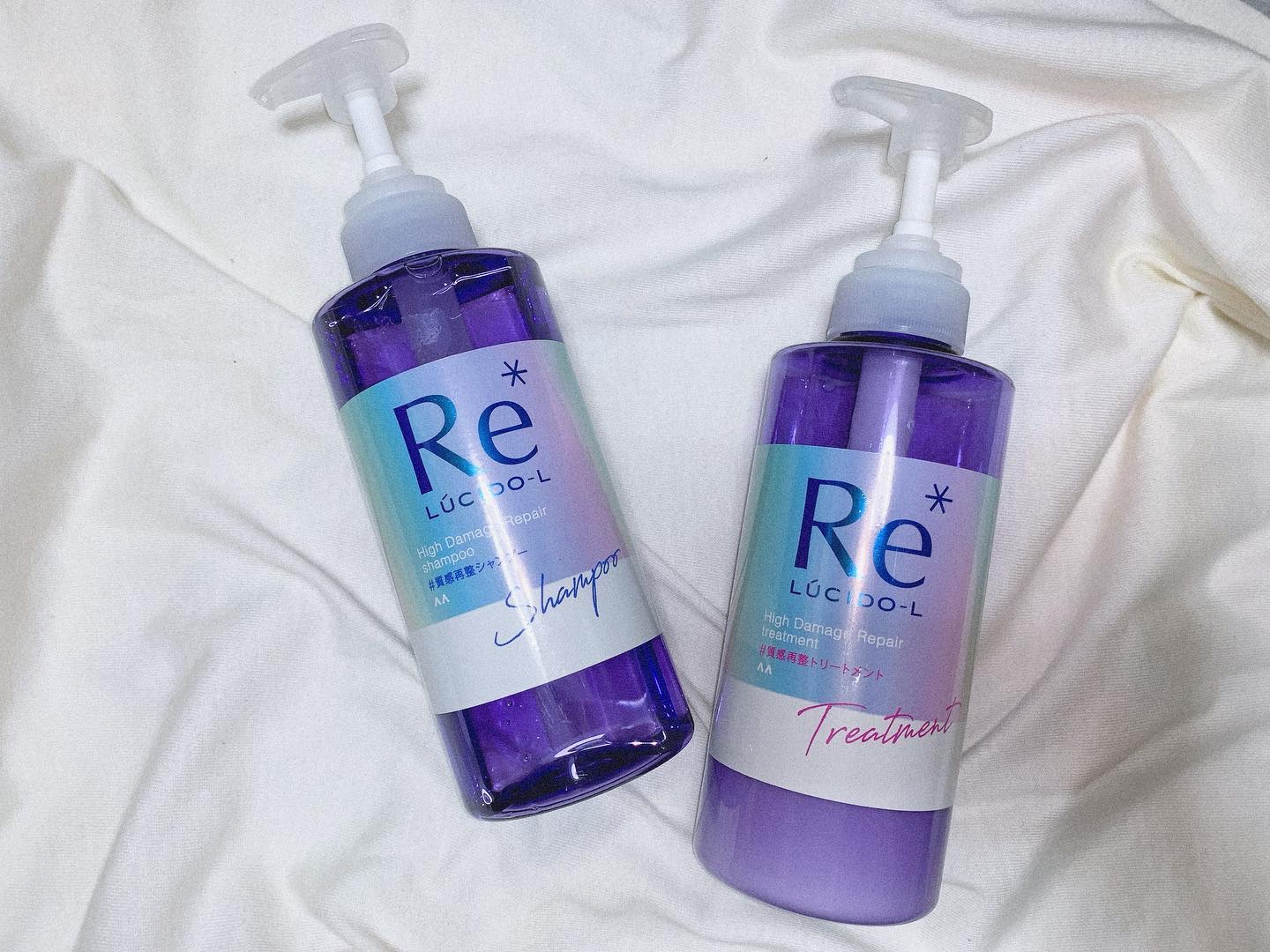 ＃質感再整シャンプー／トリートメント /ルシードエル/市販シャンプーを使ったクチコミ（1枚目）