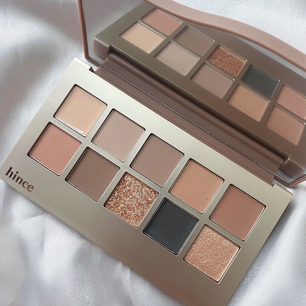 ニューデップスアイシャドウパレット/hince/アイシャドウパレットを使ったクチコミ(1枚目)