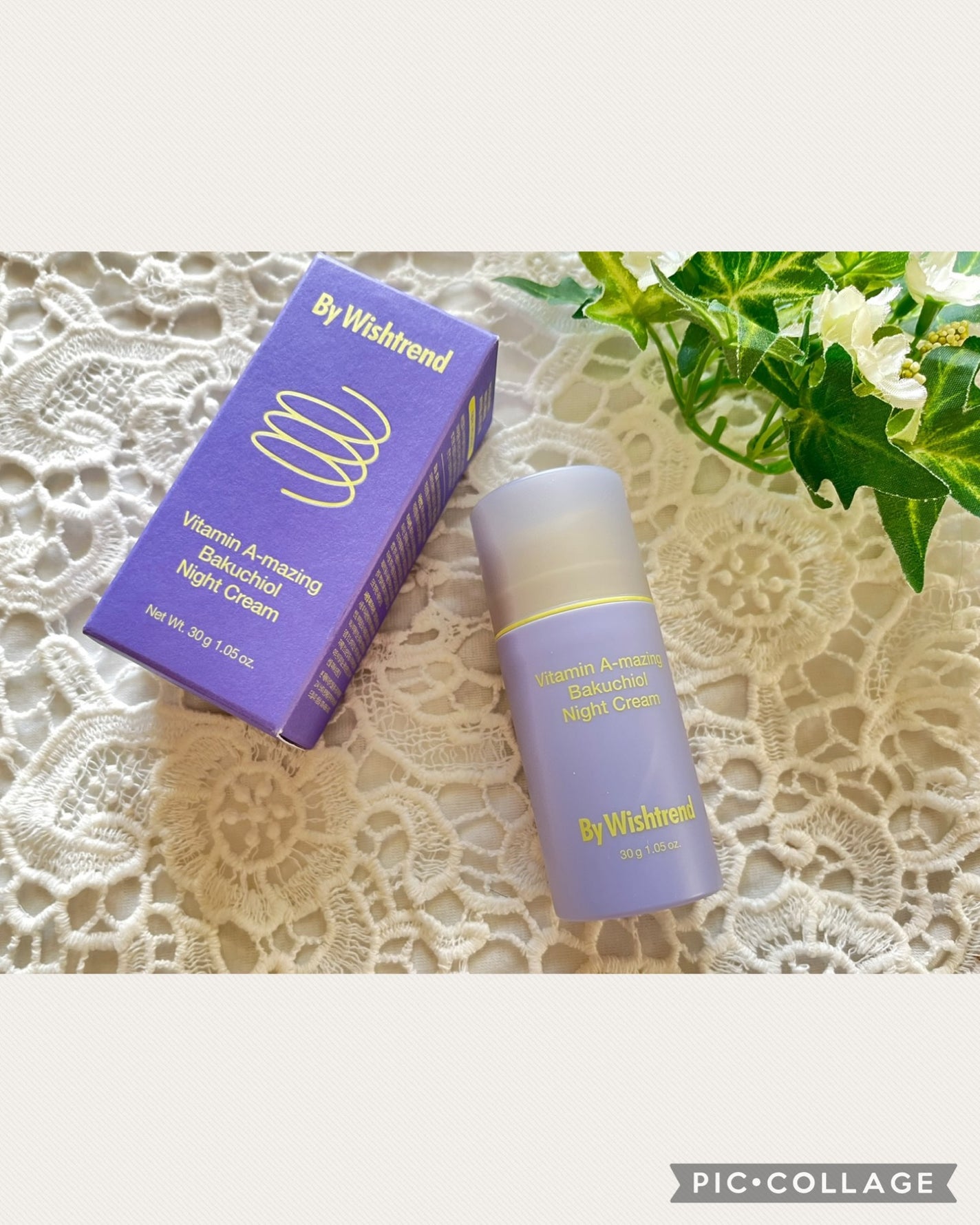 ビタミンA-mazingバクチオールナイトクリーム/By Wishtrend/フェイスクリームを使ったクチコミ(1枚目)