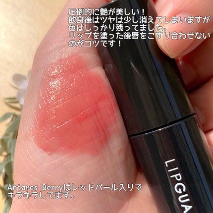 グロウラッピングティント/LIPGUARDIAN/リップティントを使ったクチコミ(2枚目)