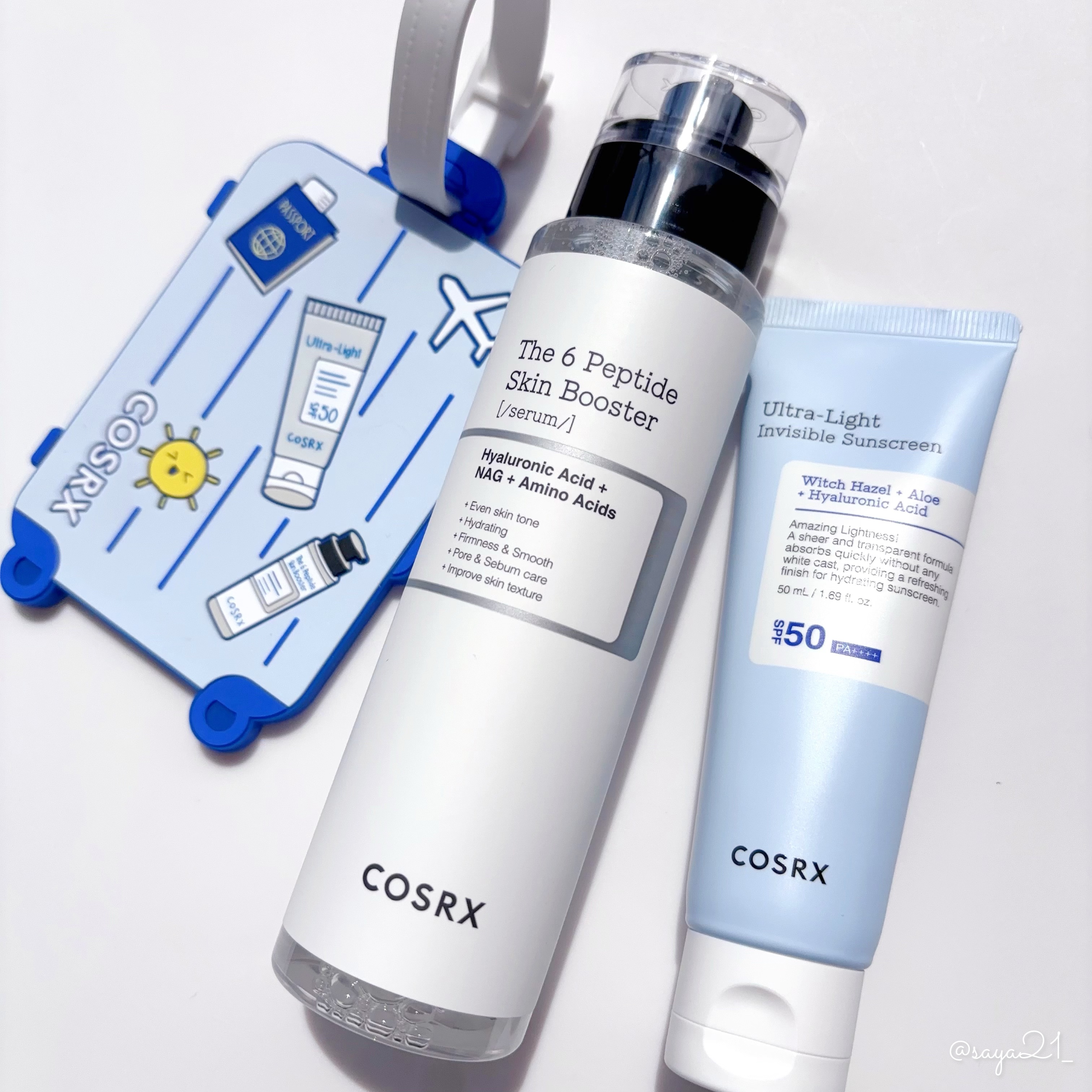 ウルトラライト透明UVクリーム/COSRX/日焼け止めクリームを使ったクチコミ（1枚目）