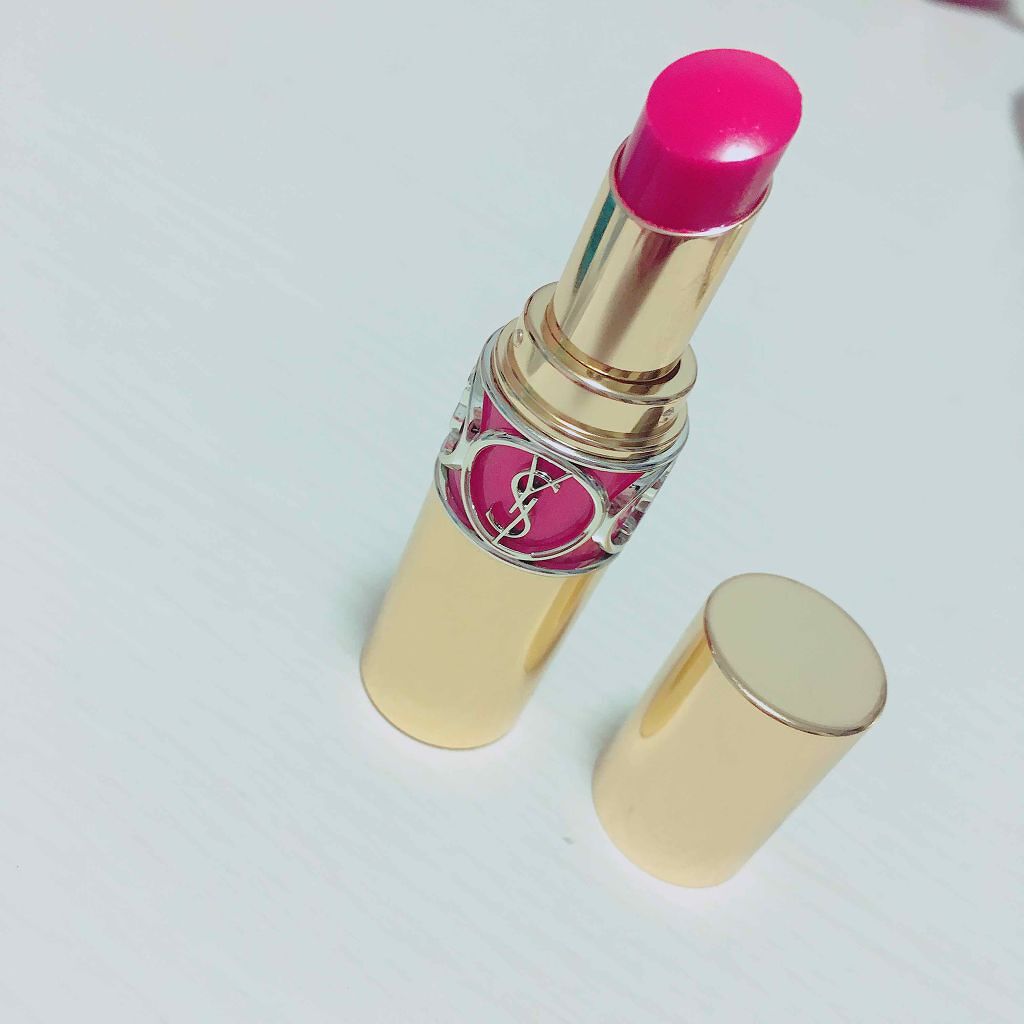ルージュ ヴォリュプテ シャイン/YVES SAINT LAURENT BEAUTE/口紅を使ったクチコミ(1枚目)