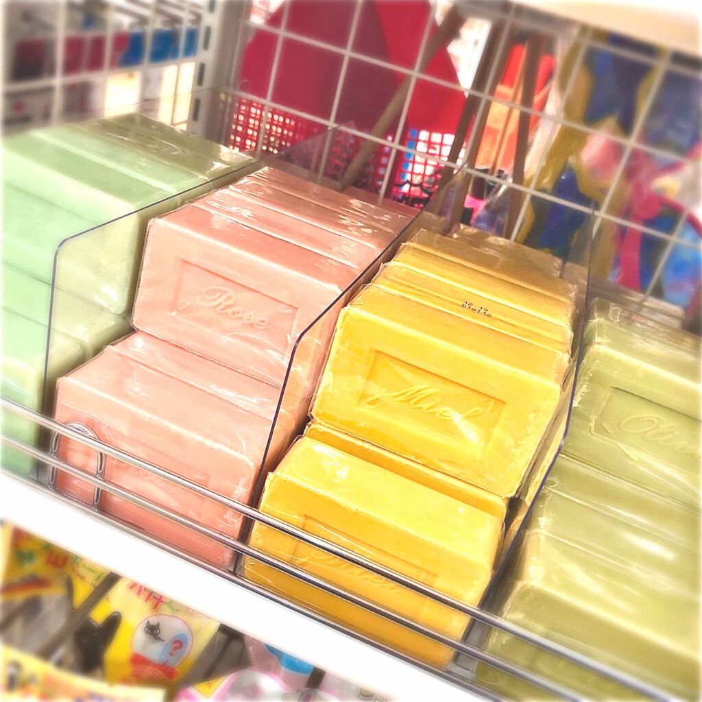 サボン・ド・マルセイユ(マルセイユソープ)/DAISO/洗顔石鹸を使ったクチコミ(2枚目)