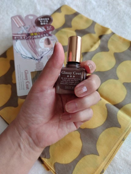 グロッシーコート/スキューズミー/オールインワンネイルを使ったクチコミ(2枚目)