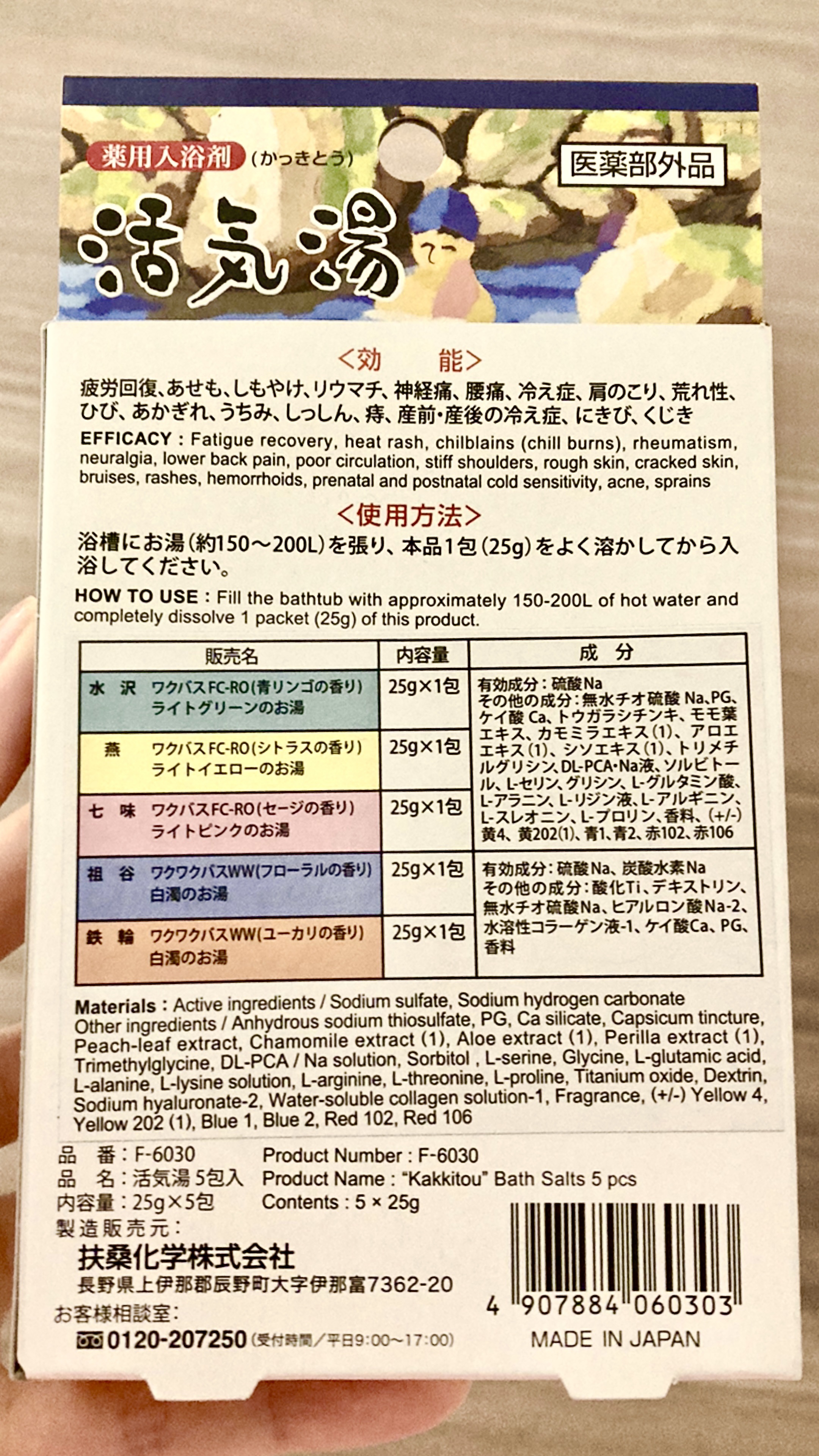活気湯/DAISO/無機塩系入浴剤を使ったクチコミ（1枚目）