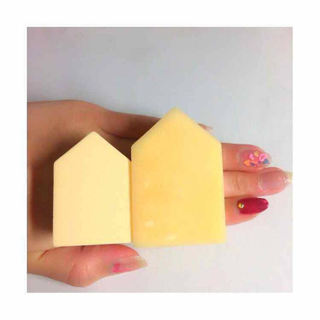 ジェリータッチスポンジ ハウス型/ロージーローザ/パフ・スポンジを使ったクチコミ(2枚目)