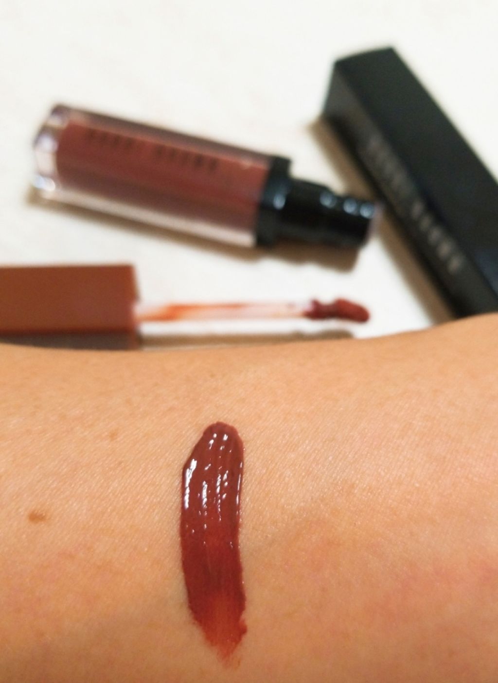 クラッシュド リキッド リップ/BOBBI BROWN/口紅を使ったクチコミ(4枚目)
