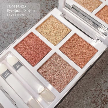 .
#tomford
#tomfordbeauty 
#lavalustre 
#トムフォード
#アイカラークォード 
#ラバラスター

トムフォードのホリデー。
全色ラメのギラギラパレット😍
ホリデー