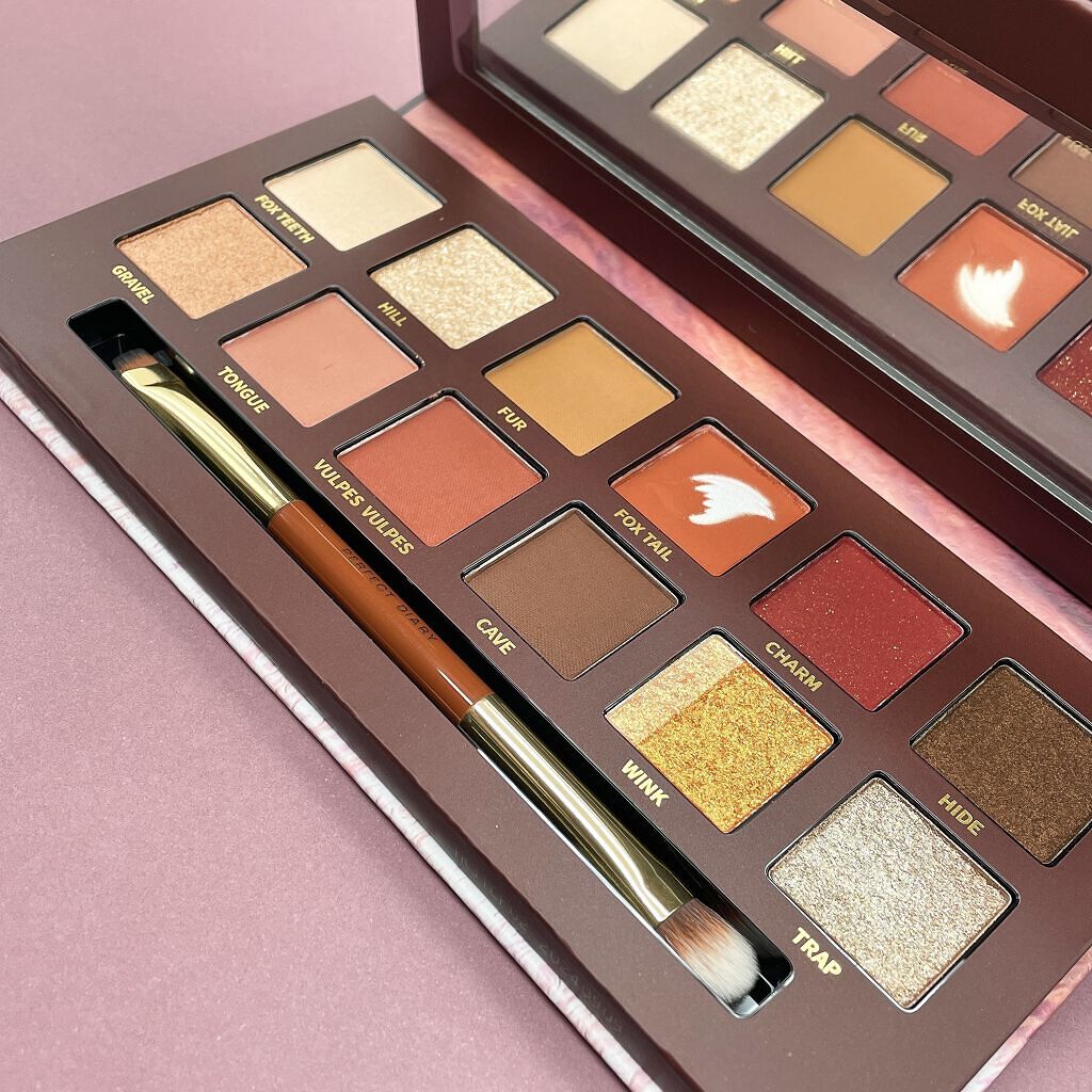 エクスプローラ12色 動物アイシャドウパレット/PERFECT DIARY/アイシャドウパレットを使ったクチコミ(2枚目)