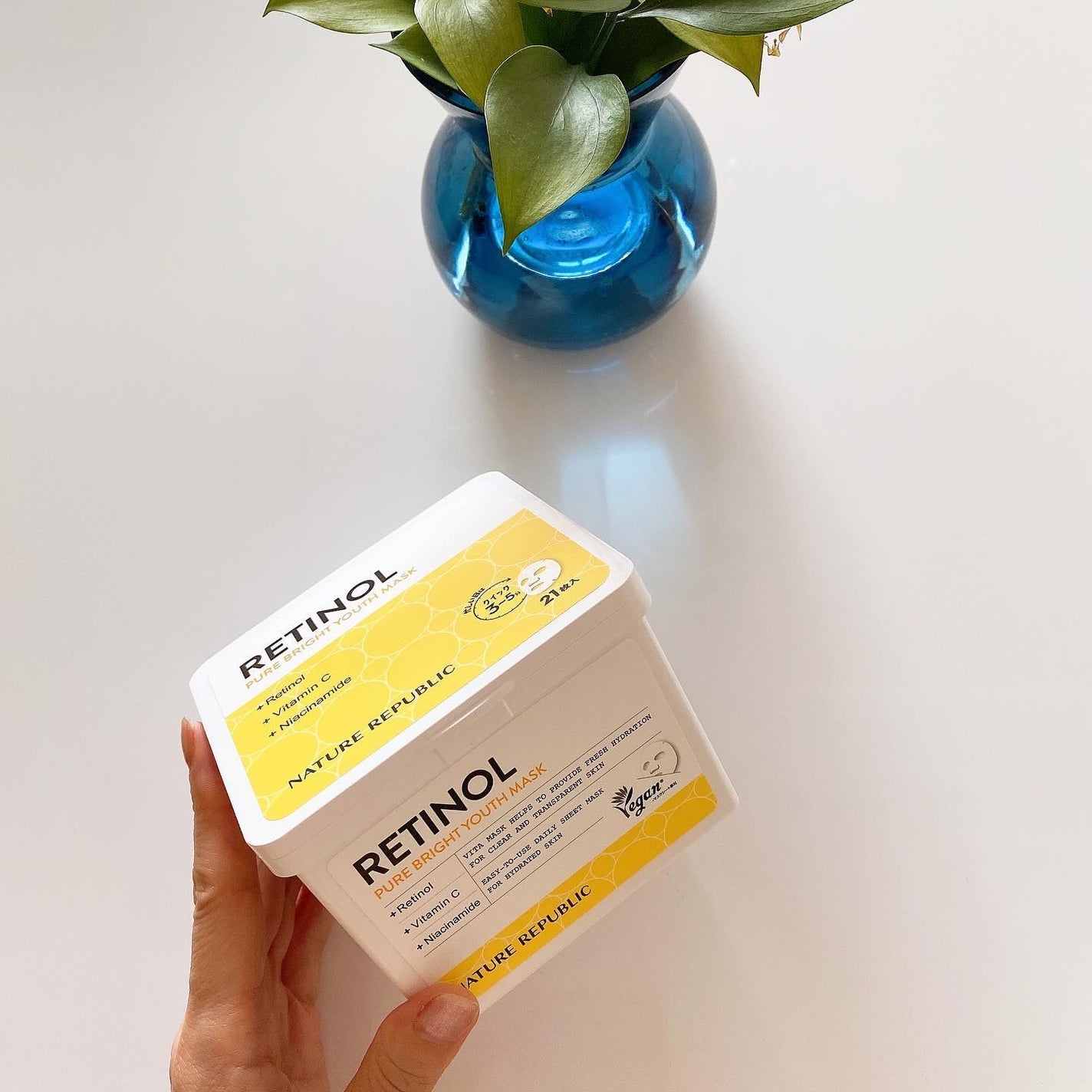 キューブマスク レチノール/ネイチャーリパブリック/シートマスク・パックを使ったクチコミ(1枚目)