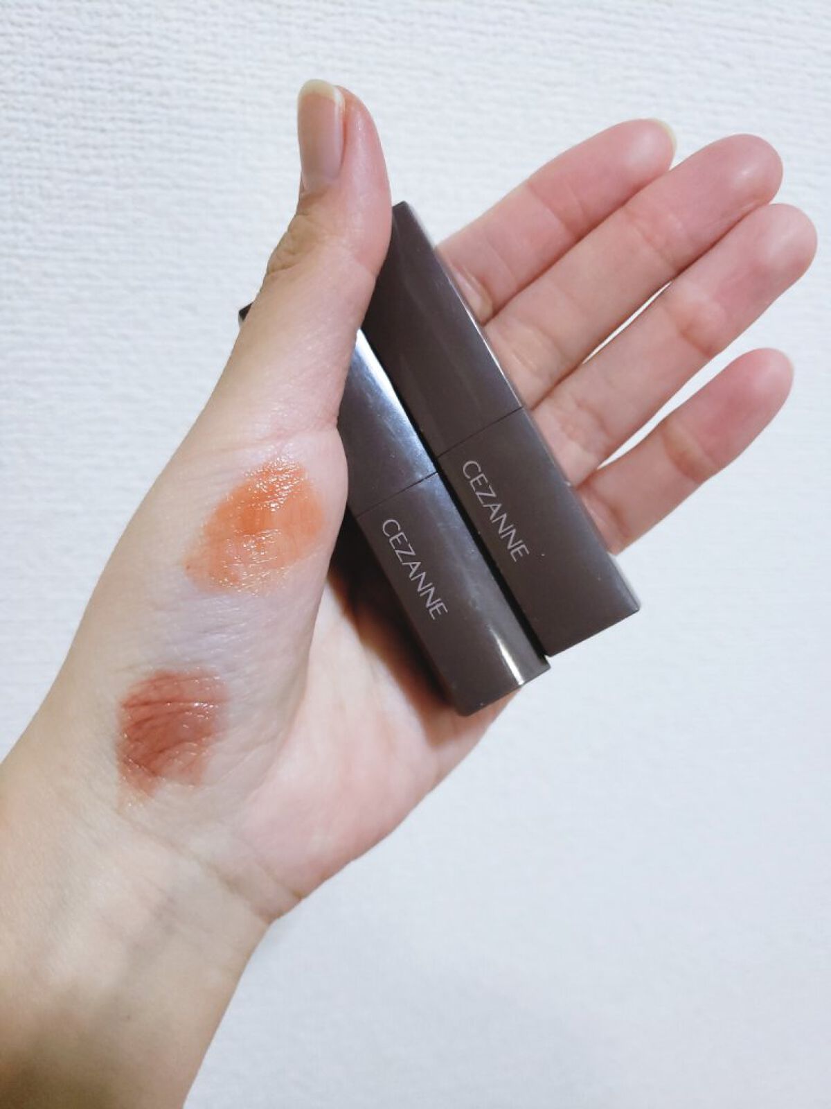 リップカラーシールド/CEZANNE/口紅を使ったクチコミ（2枚目）