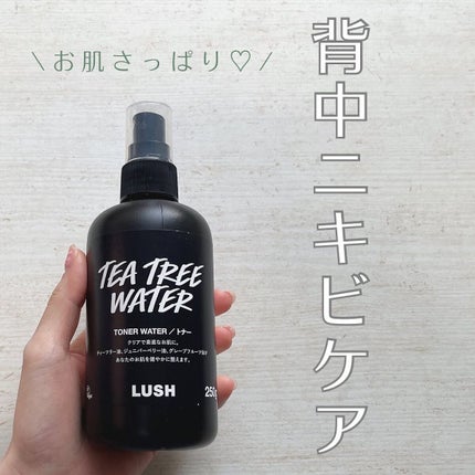 ティーツリーウォーター/ラッシュ/ミスト状化粧水を使ったクチコミ(1枚目)