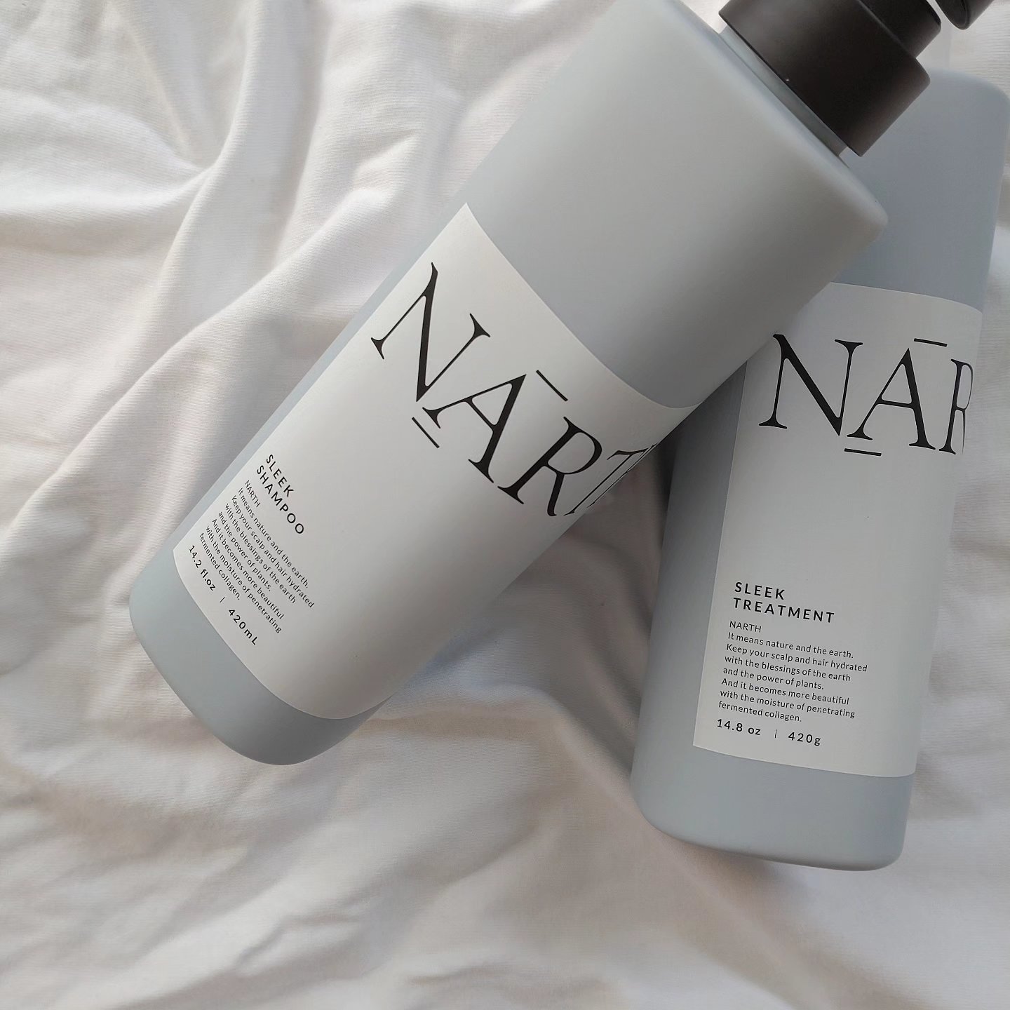 スリーク&リラックスシャンプー／トリートメント/NARTH/市販シャンプーを使ったクチコミ（2枚目）