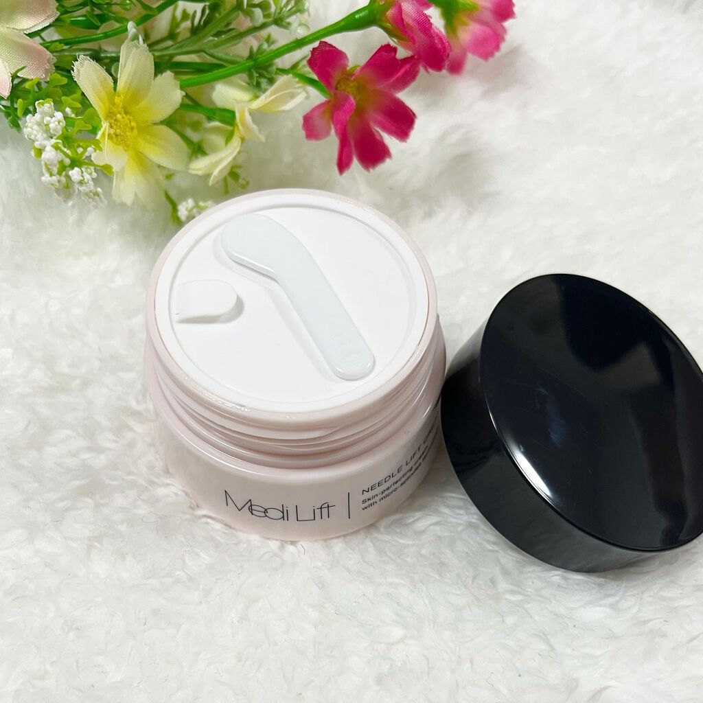 メディリフト ニードルリフトクリーム/YA-MAN TOKYO JAPAN/フェイスクリームを使ったクチコミ(2枚目)