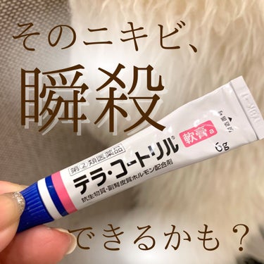 本当にみんなにおすすめしたい軟膏！！


リピ4本目です🤗
本当にこれにどれほど助けられてきたか、、、

私は、洗顔して清潔にしたらたっぷり塗って、
上からそっと絆創膏を貼って寝ます！
そしたら小さいニ