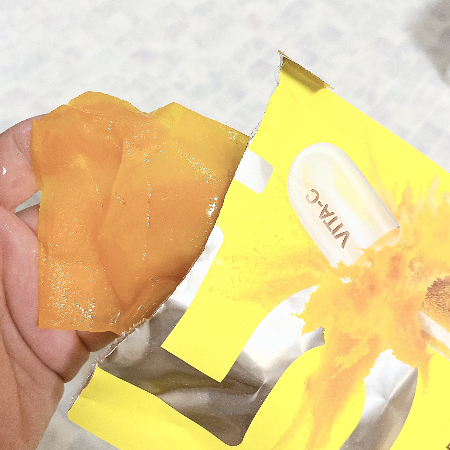 5番 白玉グルタチオンＣ美容液/numbuzin/美容液を使ったクチコミ（2枚目）