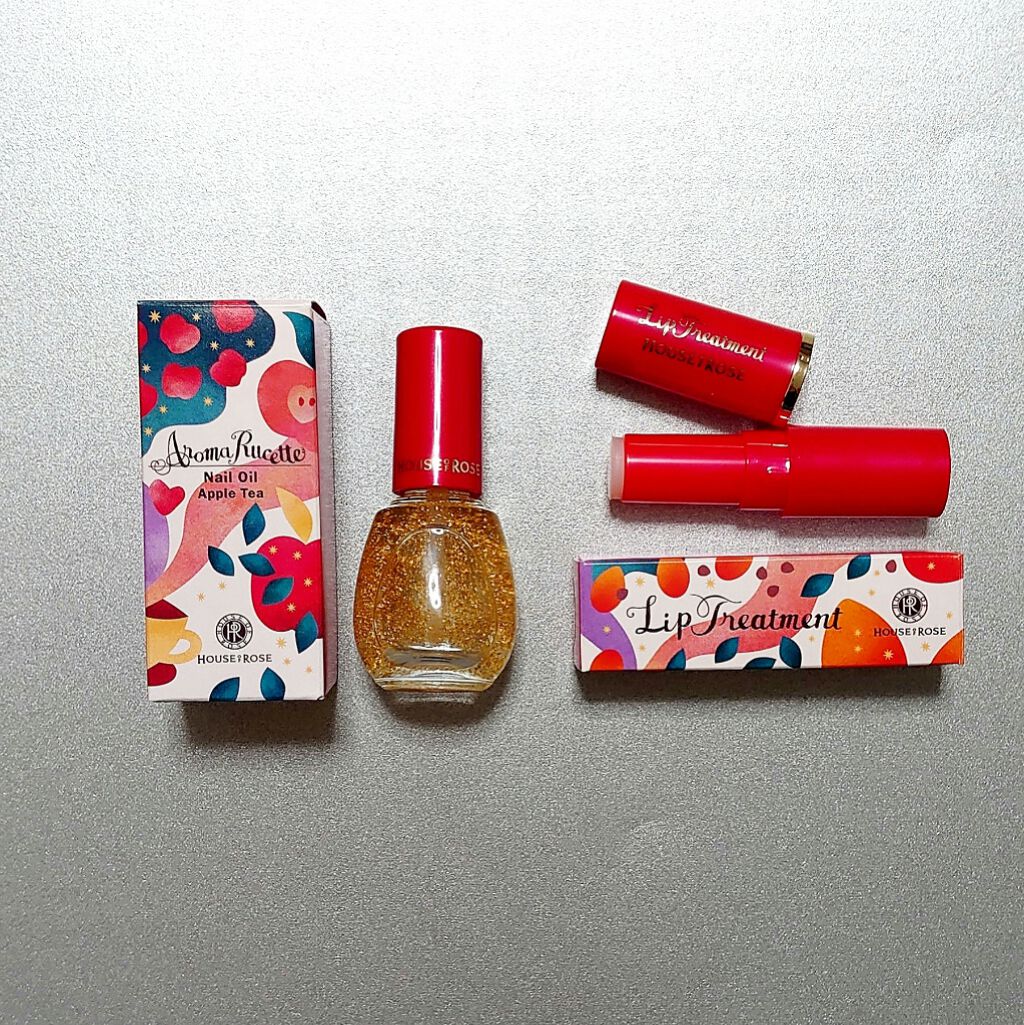 アロマルセット ボディオイルクリーム AT(アップルティーの香り)/ハウス オブ ローゼ/ボディオイルを使ったクチコミ（3枚目）