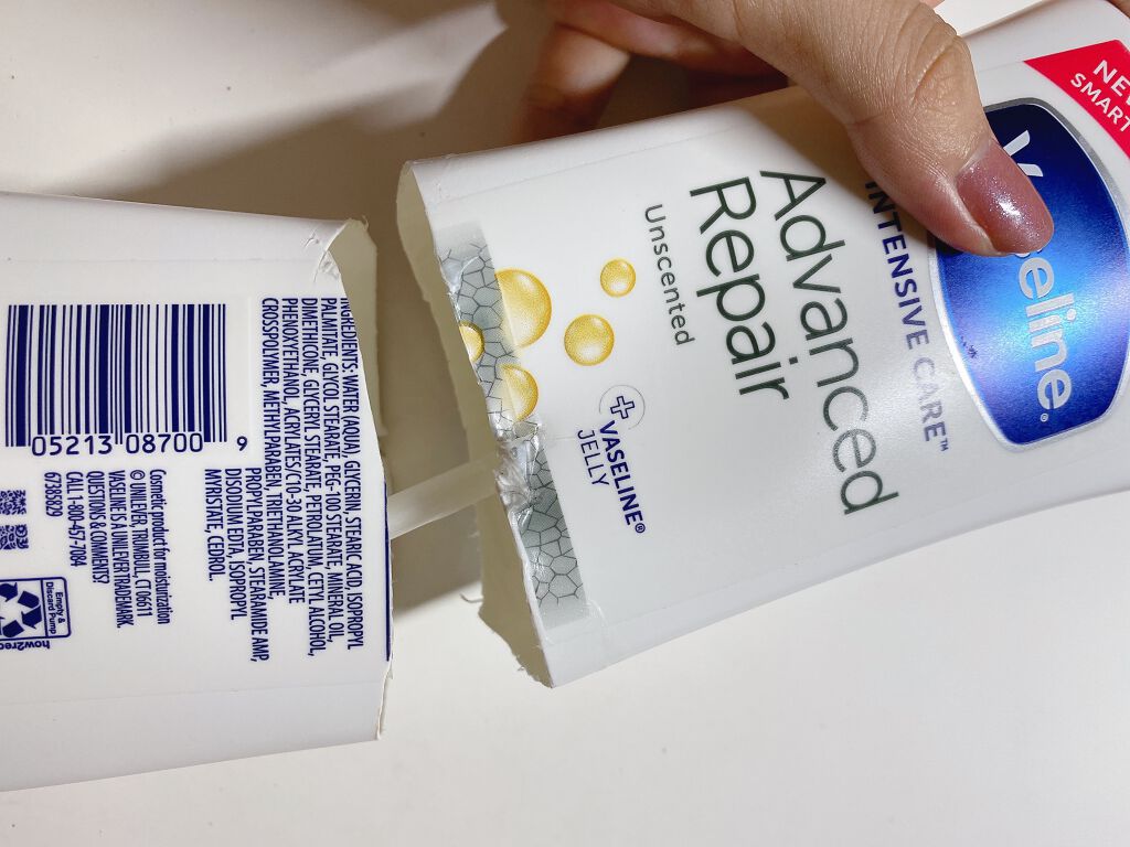 ヴァセリン アドバンスドリペア ボディローション 無香料/ヴァセリン/ボディローションを使ったクチコミ（2枚目）